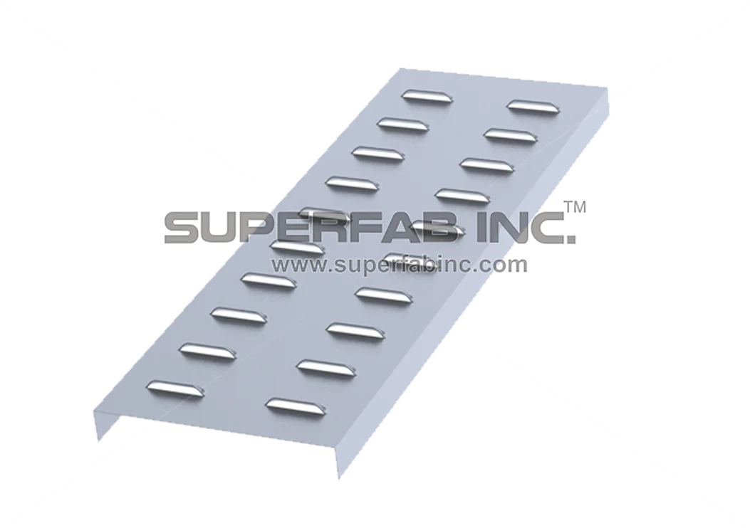 SIC7 Louvered Flanged Cover